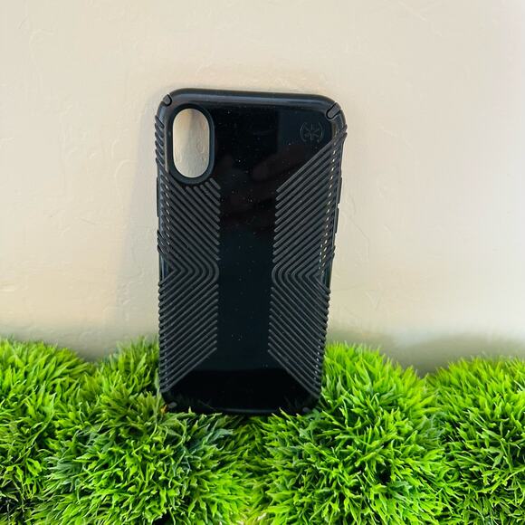 Speck Presidio Grip for iPhone X, Black - Picture 1 of 3